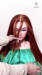 Easy tricky open hairstyle for girls #shorts #fyp #hairstyle #trending #easyhairstyle #simplehairstyle #openhairstyle