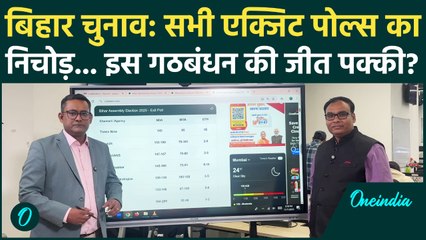 Bihar Election Exit Poll: NDA जीतेगा या Mahagathbandhan...सबसे भरोसेमंद विश्लेषण!