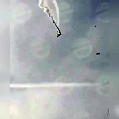 Kargo uçağımızın düştüğü anlara ait en net görüntüler.