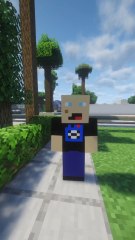 Un KIKOO découvre mon puissant golem sur Minecraft ! 😎