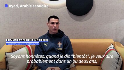 Foot: Cristiano Ronaldo affirme que le Mondial-2026 sera "à coup sûr" son dernier