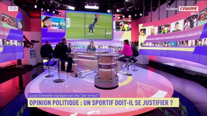 Un sportif doit-il se justifier d'une opinion politique ? - L'Équipe de Choc - extrait