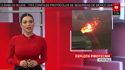 Explosión de pirotecnia en Xalapa deja dos personas intoxicadas