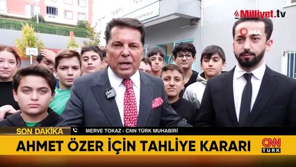 Eski Esenyurt Belediye Başkanı Ahmet Özer hakkında tahliye kararı