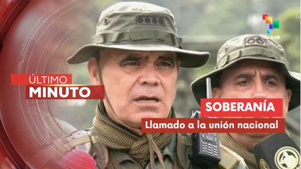 Padrino López: El pueblo venezolano está determinado a defender la paz