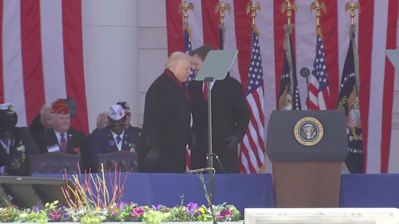Trump Honors Veterans at Arlington: Full Veterans Day Speech