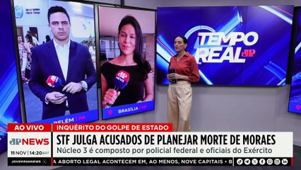 STF julga núcleo 3 da trama golpista acusados de planejar morte de Alexandre de Moraes
