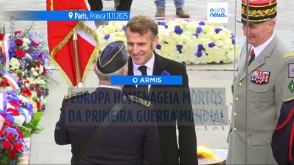 Europa comemora Dia do Armistício da Primeira Guerra Mundial