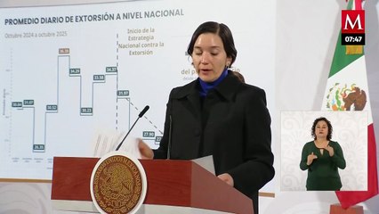 Gracias a la Estrategia Nacional contra el delito de extorsión se redujo un 14%