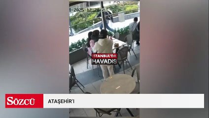 Ataşehir'de başıboş atlar insanları kovaladı