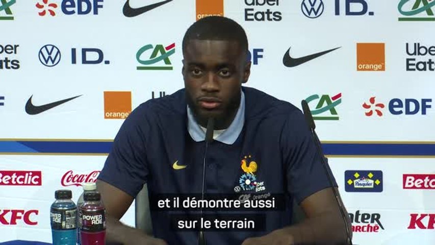 Equipe de France : Dayot Upamecano adoube Rayan Cherki... et N'Golo Kanté