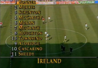 Copa do Mundo 1990 Irlanda x Egito (Grupo F) com Marco Antônio (Band)