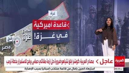 تقارير إسرائيلية عن مساع أميركية لإقامة قاعدة عسكرية كبيرة قرب قطاع غزة