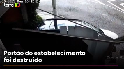 Mulher tenta fugir de motel sem pagar, causa acidente e é presa em flagrante em SP