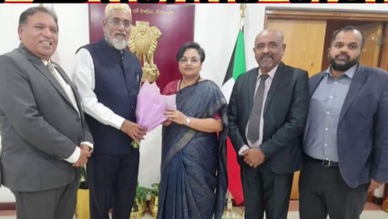 കുവൈത്തിലെ നിയുക്ത ഇന്ത്യൻ സ്ഥാനപതി പരമിത തൃപതിയെ കണ്ട് ഇന്ത്യൻ ബിസിനസ് കൗൺസിൽ