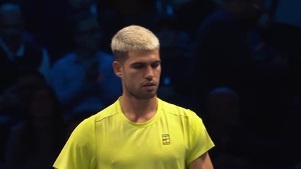 Finales ATP - Alcaraz a activé le mode guerrier