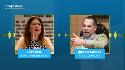 El fiscal Stampa, a Leire Díez: "El ministro de Justicia lo sabe?"