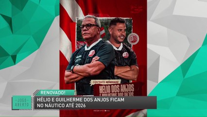 Hélio e Guilherme dos Anjos ficam no Náutico até 2026