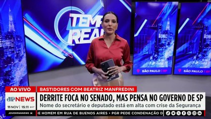 Guilherme Derrite foca no Senado, mas cogita candidatura ao governo de São Paulo