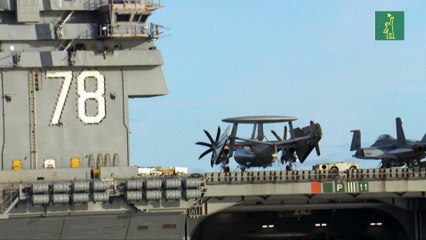 Portaviones se incorpora a operativo de EE. UU. contra el narcotráfico en Latinoamérica