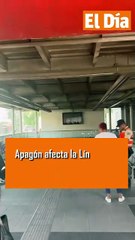 Apagón paraliza la Línea 2 del Metro de Santo Domingo en pleno mediodía