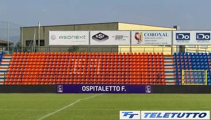Video News - Ospitaletto, nuova gradinata allo stadio Corioni
