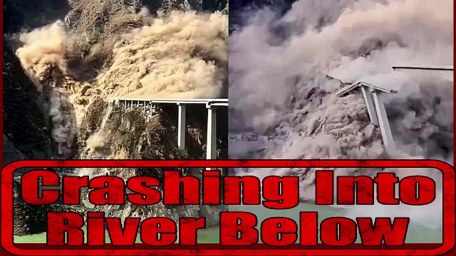WATCH: Entire Section of China’s Newly Opened Bridge Collapses, Crashing Into River Below