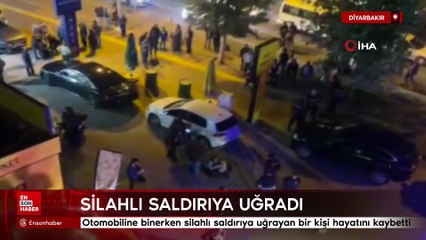 Diyarbakır'da  silahlı saldırıya uğrayan bir kişi hayatını kaybetti