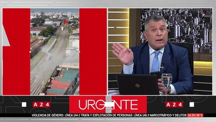 Una formación del tren Sarmiento descarrilló a la altura de Liniers