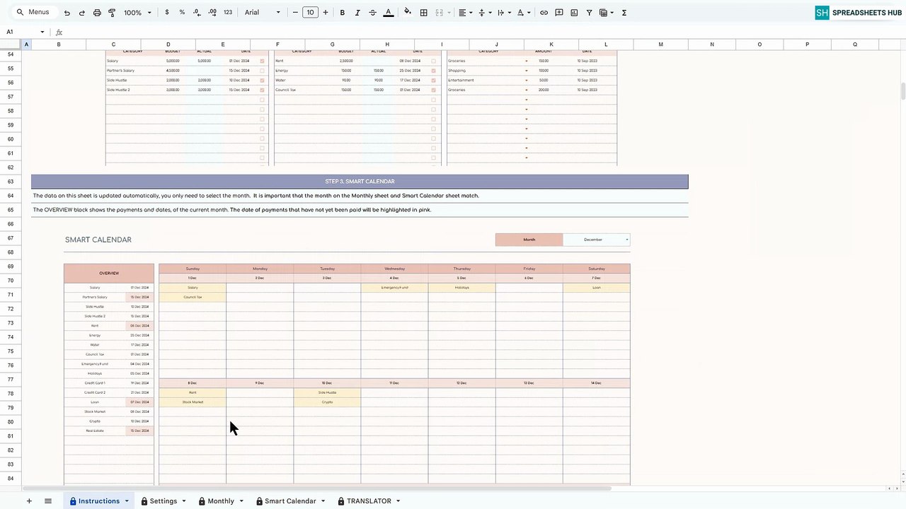 How to Use Bill Calendar Tracker | Step-by-Step Guide