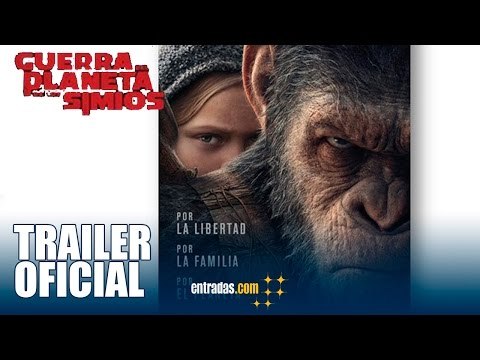 La guerra del planeta de los simios |TRAILER OFICIAL |14 de julio en cines| entradas.com