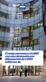 Trump amenaza a la BBC con una demanda por difamación de 1.000 millones de dólares