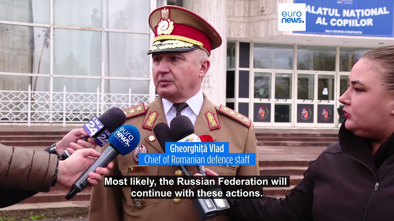 NATO member Romania finds drone fragments after Russian strikes on Ukrainian ports