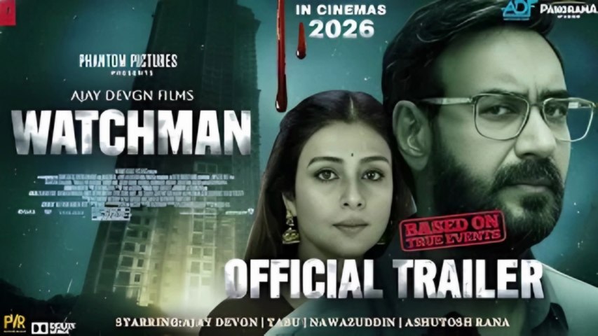 WATCHMAN | Official Trailer | Ajay Devgan | Tabu | Ashutosh Rana