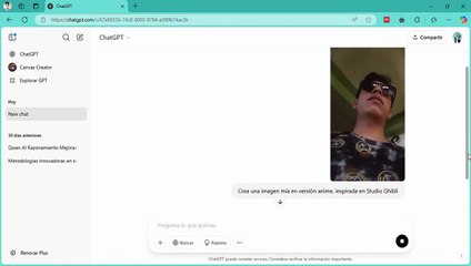 Imágenes al estilo Studio Ghibli, en ChatGPT