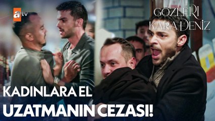 Güneş ve Fatoş'a sarkıntılık yapılırsa... - Gözleri KaraDeniz 11. Bölüm