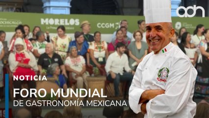 Prieto Catzola lleva la riqueza de la cocina mexicana al Foro Mundial de la Gastronomía en Morelos