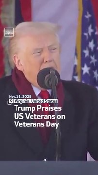 Trump Praises US Veterans on Veterans Day