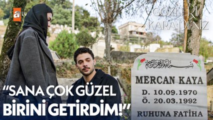 Azil, Güneş'i annesinin mezarına götürdü - Gözleri KaraDeniz 11. Bölüm