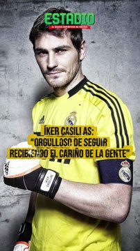 Iker Casillas: “Que te recuerden por el futbol es lo más grande ” | Estadio Deportes