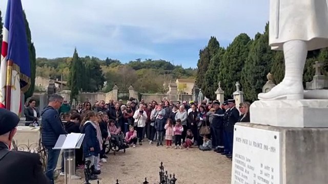 Meynes : Au cimetière les enfants chantent et pourtant