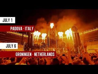 Rammstein Europe Stadium Tour 2023 @entradas