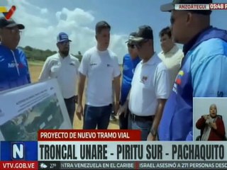 Anzoátegui | Mppop avanza con la construcción del tramo vial Unare, Píritu Sur y Pachaquito