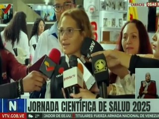 Caracas | Dan inicio a la Jornada Científica de Salud 2025 en el Teatro Teresa Carreño