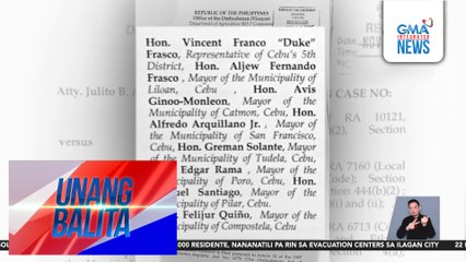8 local official sa Visayas, inirereklamo dahil sa pagbiyahe sa Europe kahit parating noon ang Bagyong Tino | Unang Balita