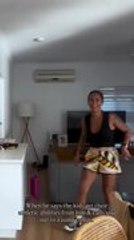 Man Falls in Kitchen Jump Challenge