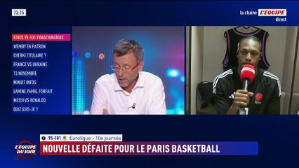Joël Ayayi : « C'est une question de détails » - Basket - Euroligue (H) - Paris Basketball