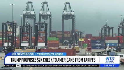 $2,000 check for Americans floated by Trump