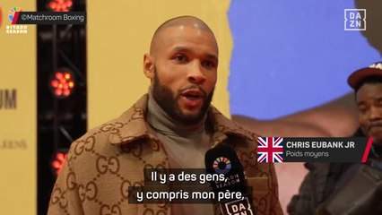 Poids moyens - Eubank Jr : "Tant que j'ai ce feu intérieur..."