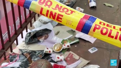 Continúan investigaciones de explosión de un carro bomba en India